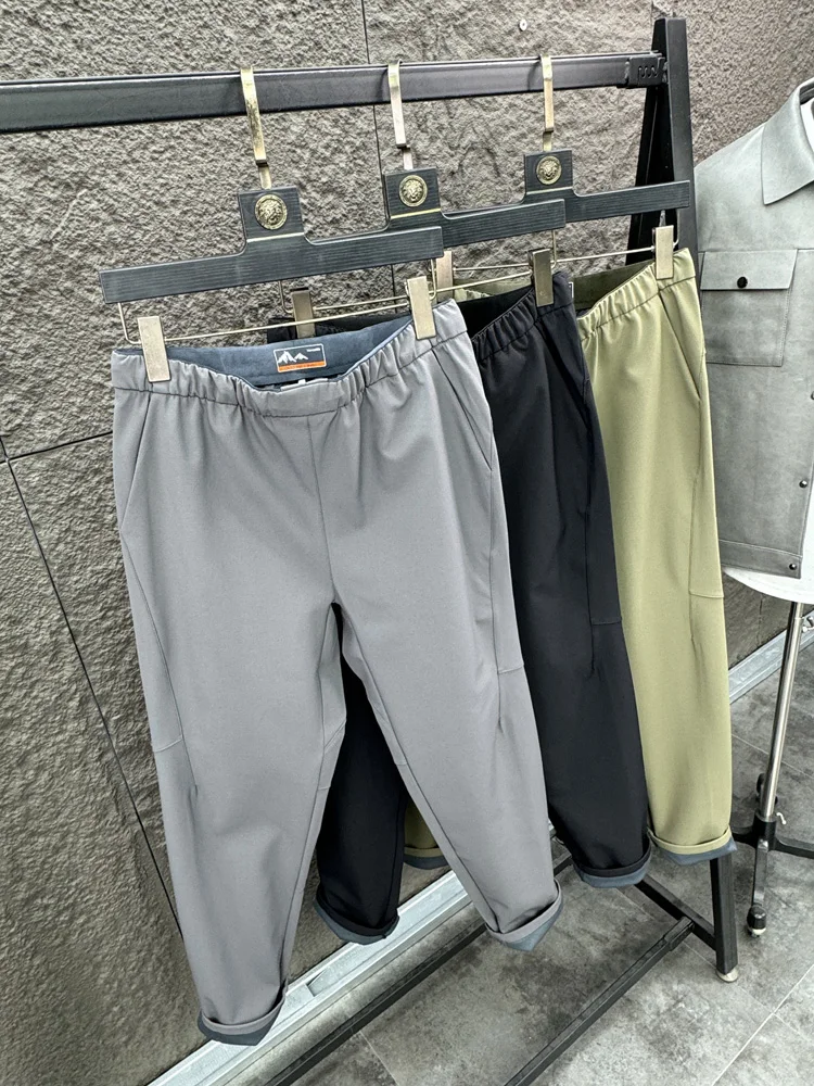 Water-Resistant Comfortable Straight Leg Casual Pants for Men Autumn Winter Faion Pure Color Outdoor Leisure Long Trousers
Water-Resistant Comfortable Straight Leg Casual Pants for Men Autumn Winter Faion Pure Color Outdoor Leisure Long Trousers