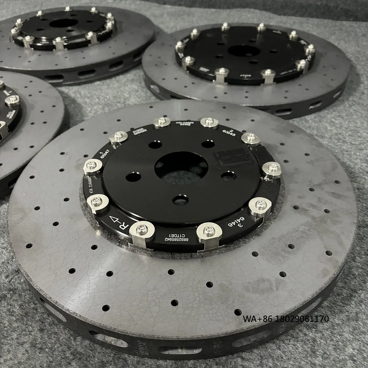 High End Car Upgraded Carbon Ceramic Brake 355x32 380x36 400x36 412x36 Drilled Disk and Ceramic Brake
High End Car Upgraded Carbon Ceramic Brake 355x32 380x36 400x36 412x36 Drilled Disk and Ceramic Brake