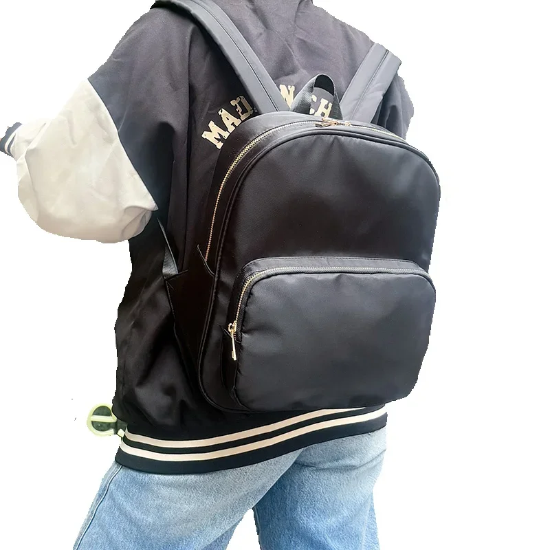 Nylon Waterproof Backpack with DIY Design for StudentsOutdoor Travel Large Capacity Storage Bag Couple's and Parent Child Styles
Nylon Waterproof Backpack with DIY Design for StudentsOutdoor Travel Large Capacity Storage Bag Couple's and Parent Child Styles