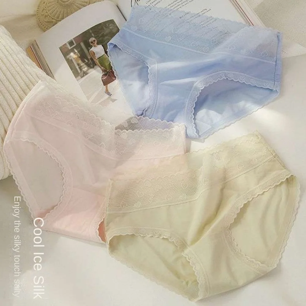 4Pcs Low Waist Women Panties Set Female Lingerie Random Color Lace Ruffles Briefs 4PCS No Trace Elastic Ice Silk Underpants
4Pcs Low Waist Women Panties Set Female Lingerie Random Color Lace Ruffles Briefs 4PCS No Trace Elastic Ice Silk Underpants