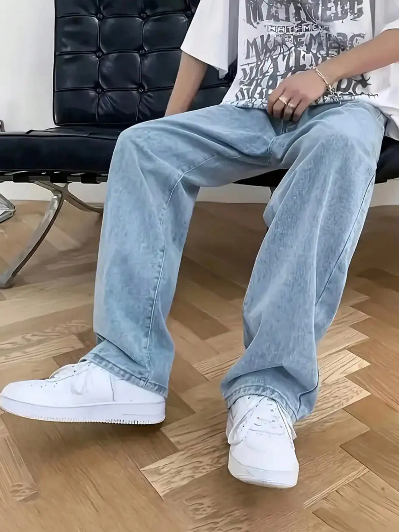 Мужские эластичные узкие джинсы узкого кроя — мягкий комфорт, всесезонные
Мужские эластичные узкие джинсы узкого кроя — мягкий комфорт, всесезонные