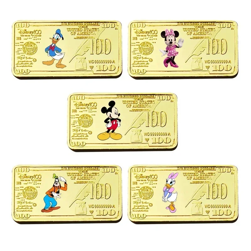 Disney Mickey Minnie Commemorative Coin Square Gold Plated Gold Bar Collecting Coins Kid Gift Cartoon Anime Furniture Decoration
Disney Mickey Minnie Commemorative Coin Square Gold Plated Gold Bar Collecting Coins Kid Gift Cartoon Anime Furniture Decoration