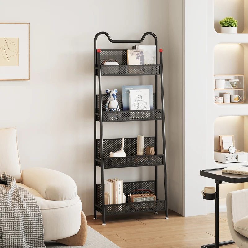 Italian Luxury Modern Iron Display Rack Accessible Floor-to-Ceiling Storage for Books Magazines Living Room Storage Holder
Italian Luxury Modern Iron Display Rack Accessible Floor-to-Ceiling Storage for Books Magazines Living Room Storage Holder
