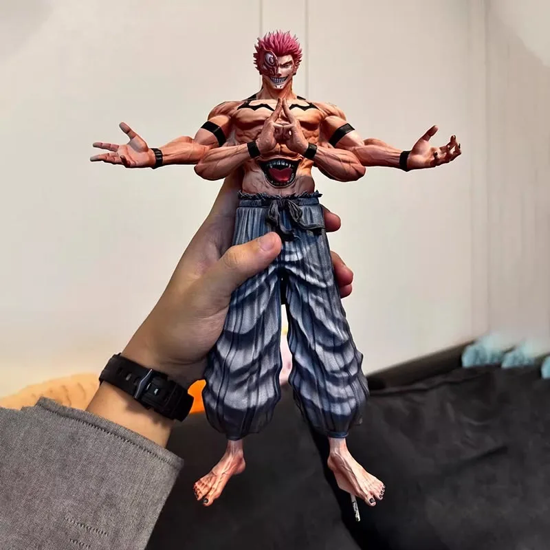 Hot 31cm Jujutsu Kaisen Anime Ryomen Sukuna Itadori Yuji Action Figures Ornaments Anime Collectible Statue Model Doll Toy
Hot 31cm Jujutsu Kaisen Anime Ryomen Sukuna Itadori Yuji Action Figures Ornaments Anime Collectible Statue Model Doll Toy