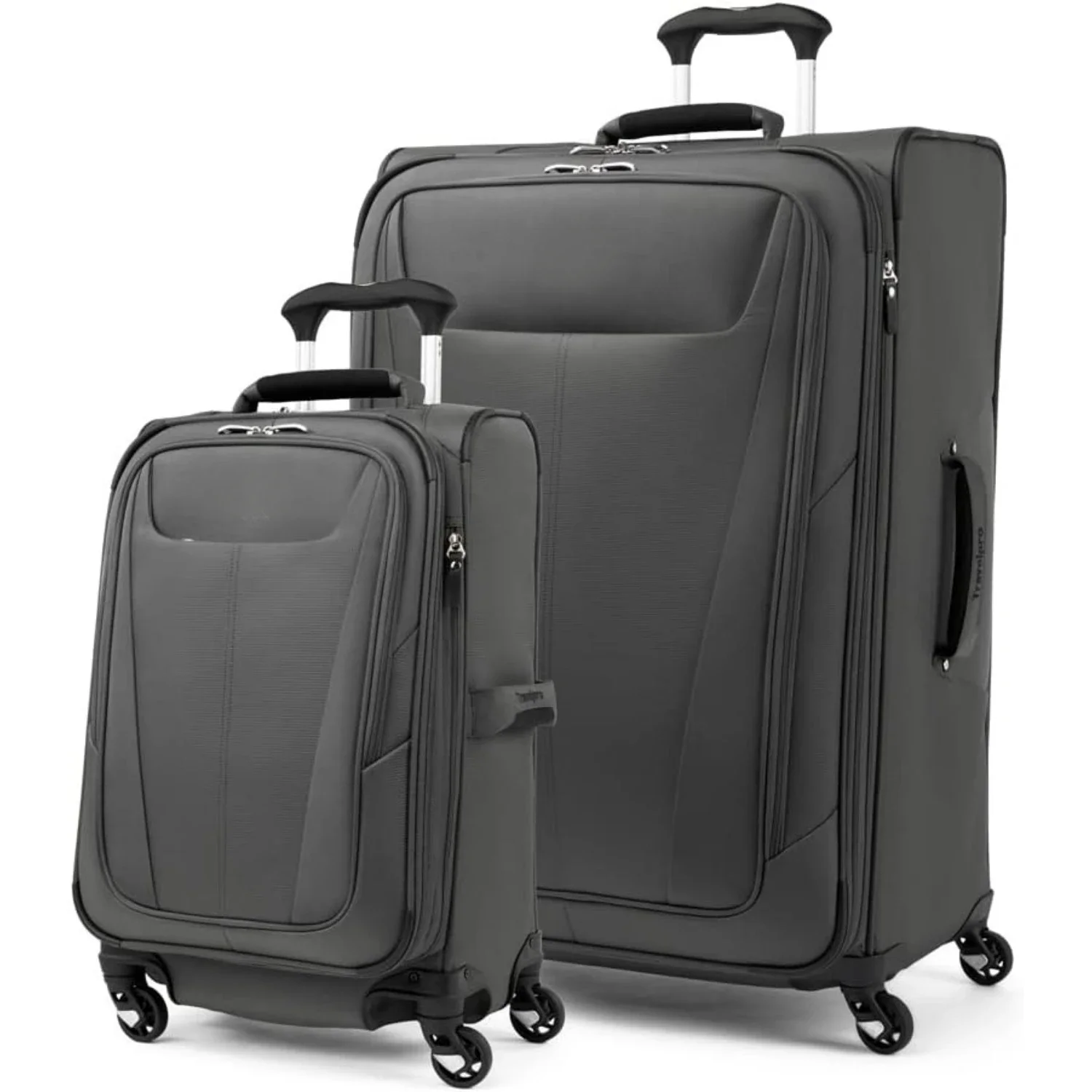 Maxlite 5 Softside Expandable Luggage with 4 Spinner Wheels, Lightweight Suitcase, Shadow Grey, 2-Piece Set (21/29)
Maxlite 5 Softside Expandable Luggage with 4 Spinner Wheels, Lightweight Suitcase, Shadow Grey, 2-Piece Set (21/29)