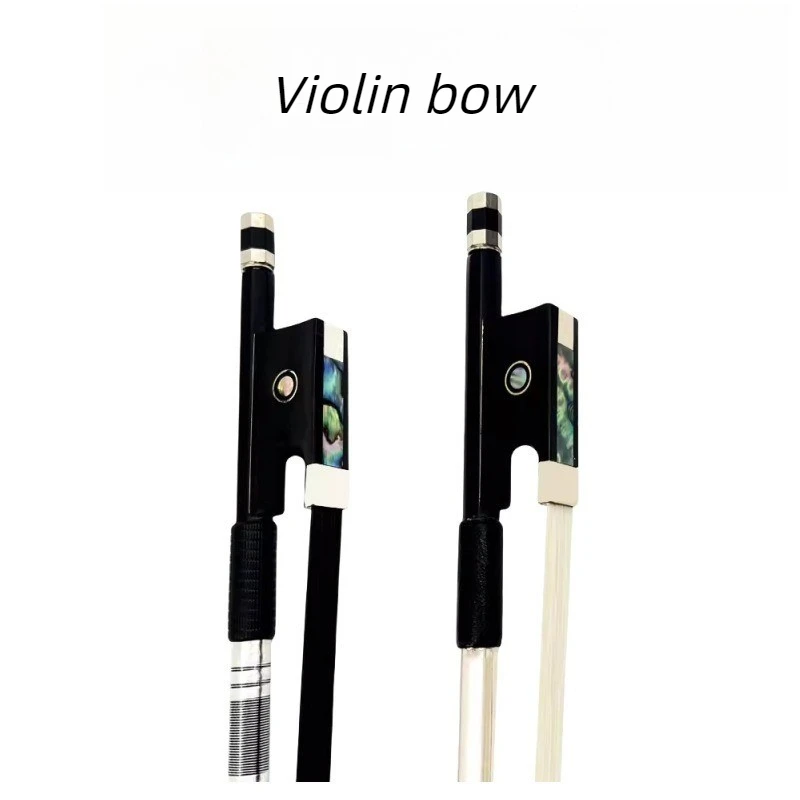 Carbon Fiber Violin Bow 4/4 3/4 1/2 1/8 1/10 Violin Bows Ponytail Strings Violins Bow Sheepskin Thumb Pad Instrument Accessories
Carbon Fiber Violin Bow 4/4 3/4 1/2 1/8 1/10 Violin Bows Ponytail Strings Violins Bow Sheepskin Thumb Pad Instrument Accessories