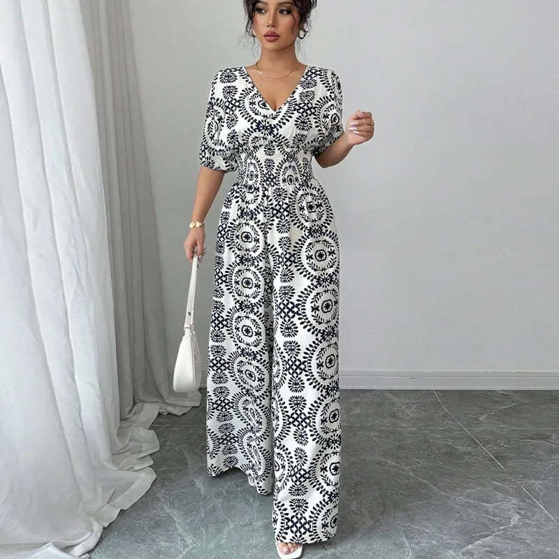 Women's n One-Piece Suit High Waist Long Pants Summer Vaion Sle Cross-Border Faionable Ladies' Ensemble
Women's n One-Piece Suit High Waist Long Pants Summer Vaion Sle Cross-Border Faionable Ladies' Ensemble