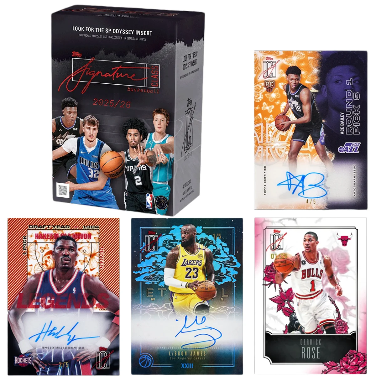2025-26 Topps Signature Class NBA Basketball Series Sports star card Trading Card Collection Cards Designer Toys Fan Gifts
2025-26 Topps Signature Class NBA Basketball Series Sports star card Trading Card Collection Cards Designer Toys Fan Gifts