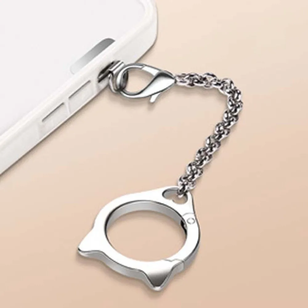Cat Head Mobile Phone Hanging Rope Ring Buckle Metal Chain Cell Phone Strap Handheld Anti Loss Mobile Phone Lanyard
Cat Head Mobile Phone Hanging Rope Ring Buckle Metal Chain Cell Phone Strap Handheld Anti Loss Mobile Phone Lanyard