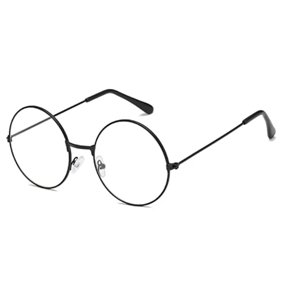 Classic Round Glasses Retro Circle Eyeglasses Clear Lens Metal Frame Accessories Non-Prescription For Men Women
Classic Round Glasses Retro Circle Eyeglasses Clear Lens Metal Frame Accessories Non-Prescription For Men Women