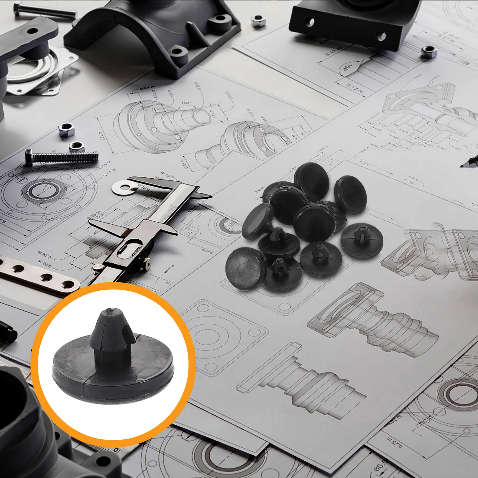 12Pcs Universal Brake Pedal Stopper Pad Clip Plastic Brake Switch Lock Automotive Clutch Pedal Stopper Reliable for Vehicles
12Pcs Universal Brake Pedal Stopper Pad Clip Plastic Brake Switch Lock Automotive Clutch Pedal Stopper Reliable for Vehicles