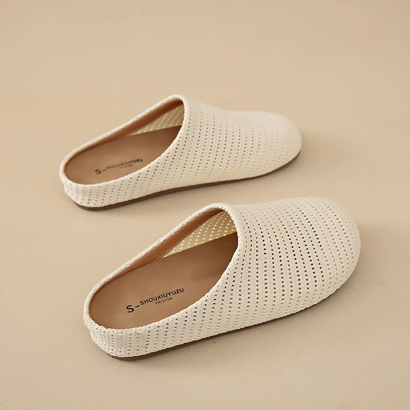 CRLAYDK Summer Women Comfortable Slip On Mules House Slippers Ladies Hollow Out Backless Casual Loafers Walking Knit Shoes
CRLAYDK Summer Women Comfortable Slip On Mules House Slippers Ladies Hollow Out Backless Casual Loafers Walking Knit Shoes