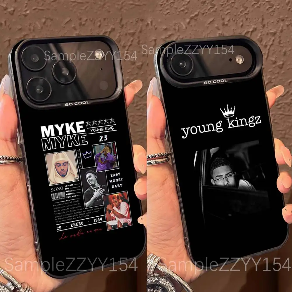Myke Towers LA PANTERA NEGRA Phone Case For IPhone 15,16,17,13,14,11,12,Pro,Max,Plus,E,Air,Mini Gray Matte Shockproof IMD Cover
Myke Towers LA PANTERA NEGRA Phone Case For IPhone 15,16,17,13,14,11,12,Pro,Max,Plus,E,Air,Mini Gray Matte Shockproof IMD Cover