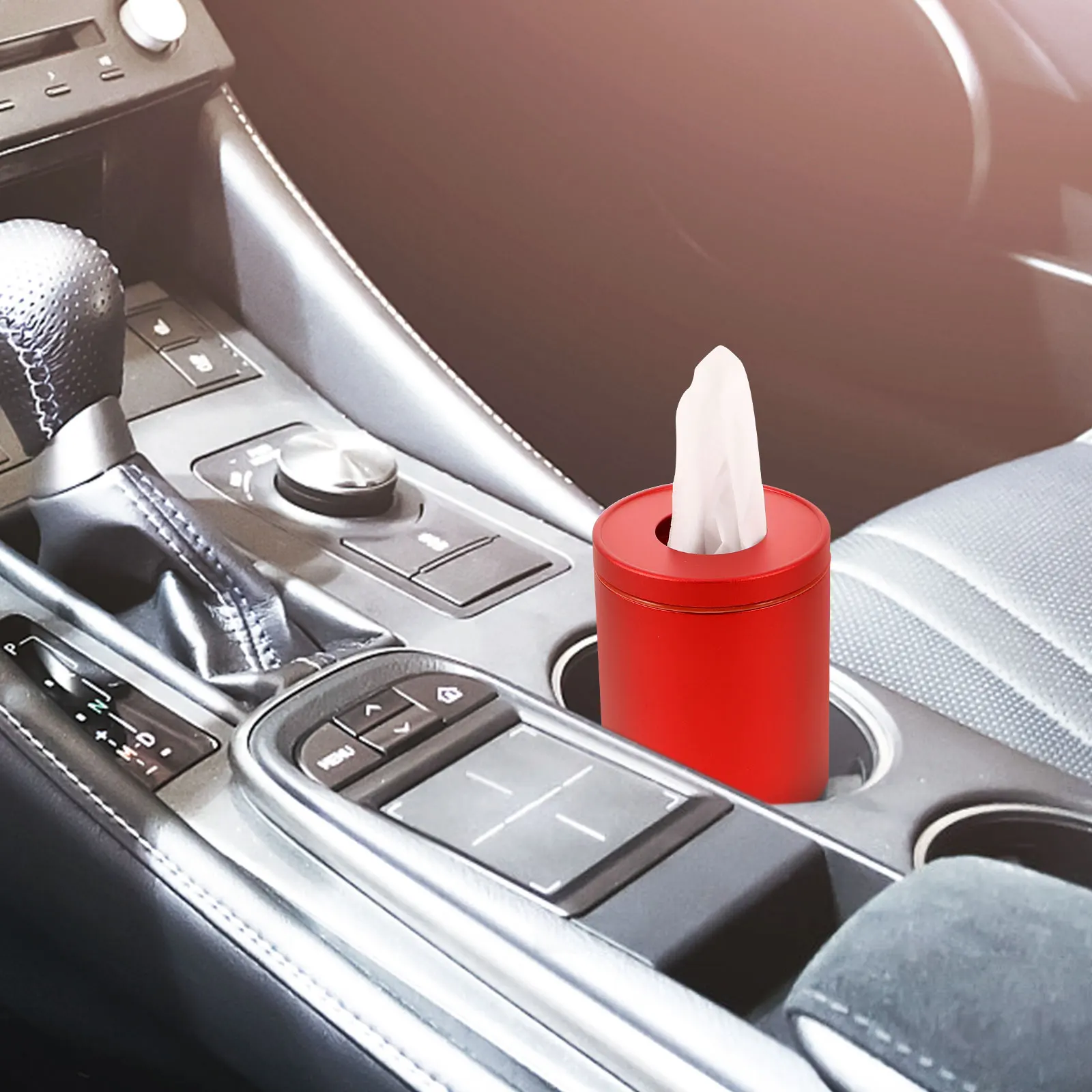Aluminum Alloy Tissues Cube Boxes Tissue Box Holder Round Cylinder Shape Portable Storage For Car Interior Decor Accessories
Aluminum Alloy Tissues Cube Boxes Tissue Box Holder Round Cylinder Shape Portable Storage For Car Interior Decor Accessories