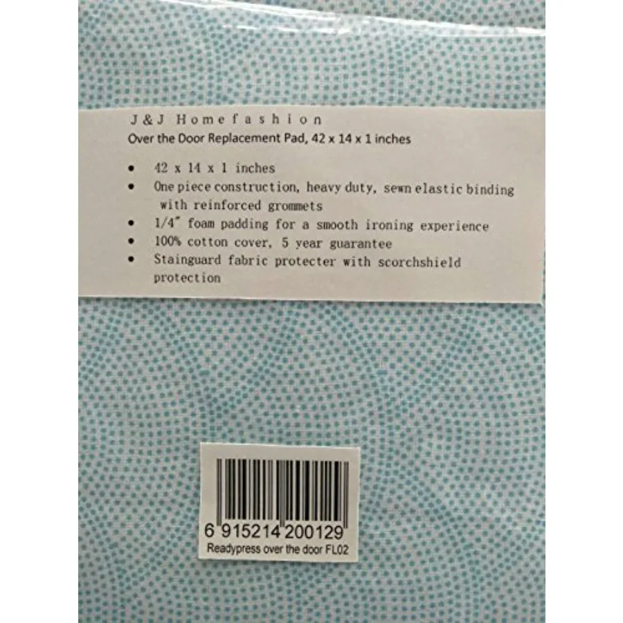 Over The Door Replacement pad, 42X14inch, Blue Spots
Over The Door Replacement pad, 42X14inch, Blue Spots