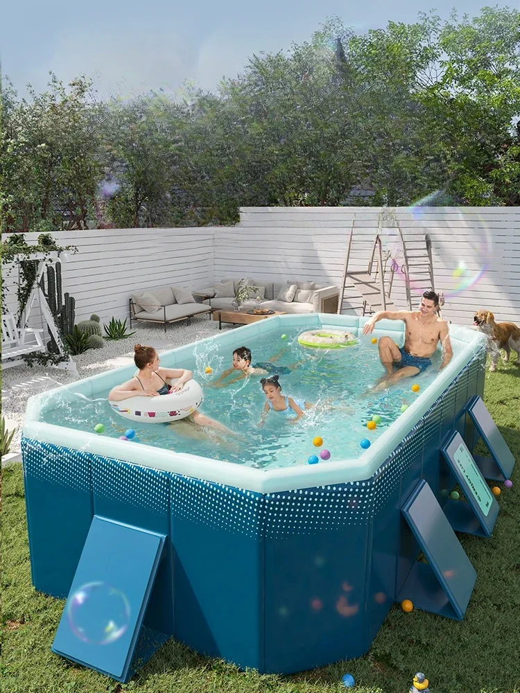 Children's home inflatable folding home outdoor large-scale bracket swimming pool
Children's home inflatable folding home outdoor large-scale bracket swimming pool