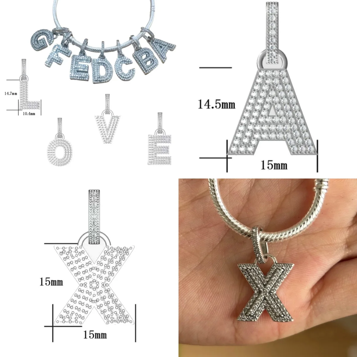 Кулон-подвеска с буквой A-Z, полностью инкрустированный цирконами, из чистого серебра 925 пробы, персонализированный ювелирный подарок
Кулон-подвеска с буквой A-Z, полностью инкрустированный цирконами, из чистого серебра 925 пробы, персонализированный ювелирный подарок