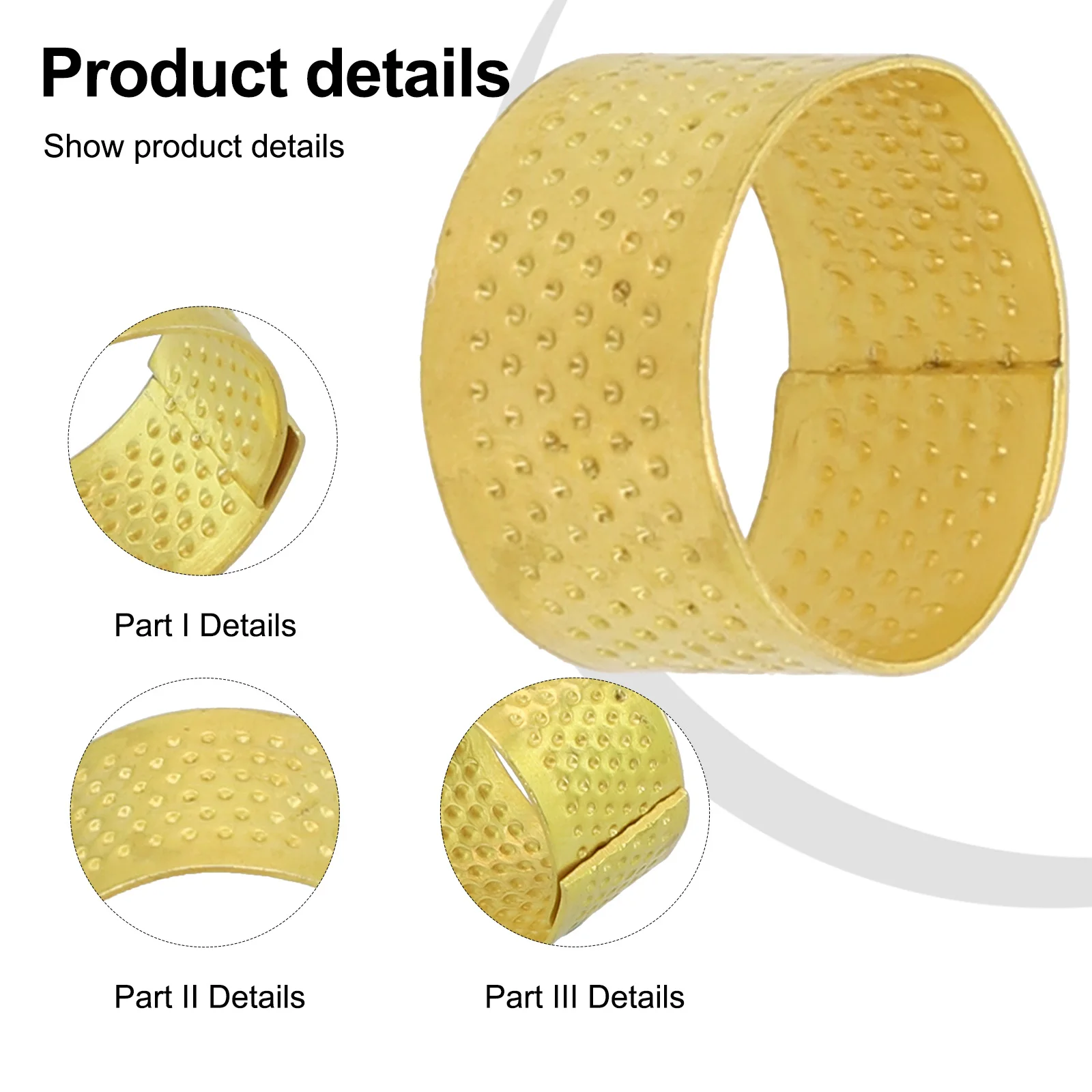 Size 18x11mm Antique Thimble Gold Metal Package Contents Retro Finger Protector Ring Antique Thimble Convenient To Use Carry
Size 18x11mm Antique Thimble Gold Metal Package Contents Retro Finger Protector Ring Antique Thimble Convenient To Use Carry