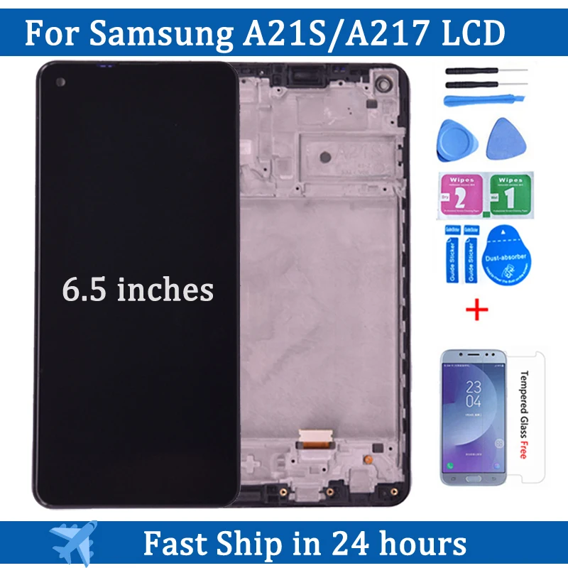 ЖК-дисплей 6,5 дюйма для Samsung A21s, A217, сенсорный экран, дигитайзер, ЖК-дисплей для Samsung A21s, ЖК-дисплей
ЖК-дисплей 6,5 дюйма для Samsung A21s, A217, сенсорный экран, дигитайзер, ЖК-дисплей для Samsung A21s, ЖК-дисплей