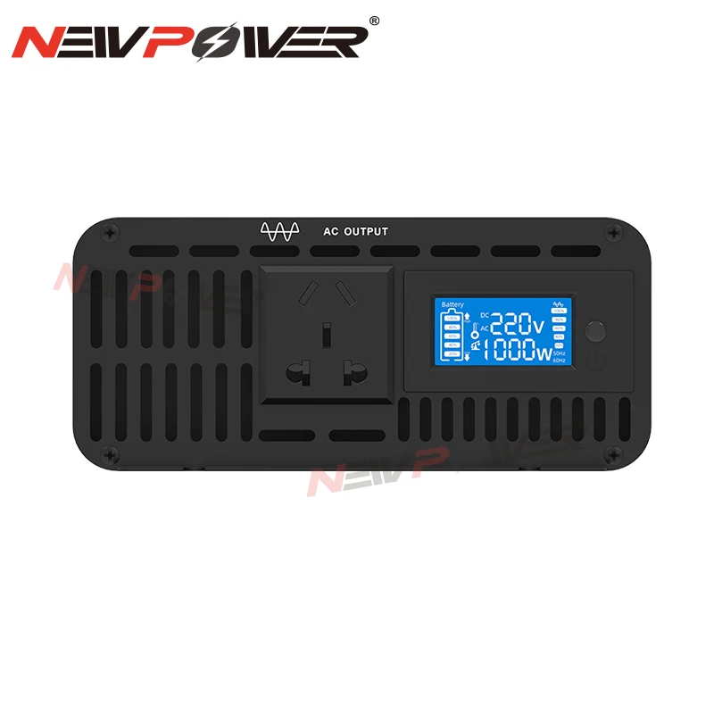 LCD Display Home Power Inverter DC 12V 24V 80V 72V 60V 48V to AC 110V/220V Pure Sine Wave Inverter Car Charge 1000W EU Socket
LCD Display Home Power Inverter DC 12V 24V 80V 72V 60V 48V to AC 110V/220V Pure Sine Wave Inverter Car Charge 1000W EU Socket