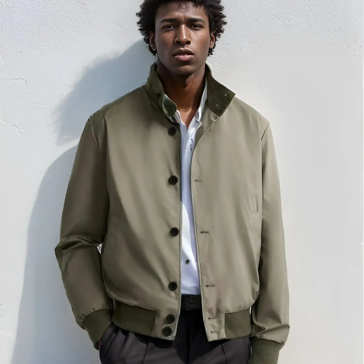 New men's spring and autumn men's jackets ribbed cuffs fashion trend men's jackets
New men's spring and autumn men's jackets ribbed cuffs fashion trend men's jackets