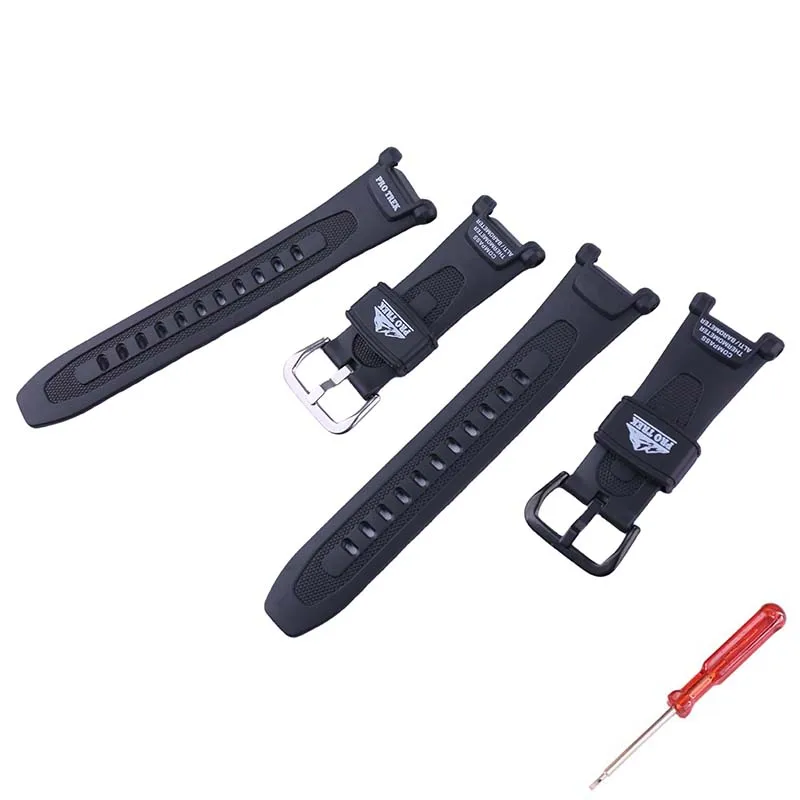 Men resin watch strap accessories compatible for Casio PRG-240 PROTREK Mountaineering PRG-40 PAG-40 rubber Wristband bracelet
Men resin watch strap accessories compatible for Casio PRG-240 PROTREK Mountaineering PRG-40 PAG-40 rubber Wristband bracelet