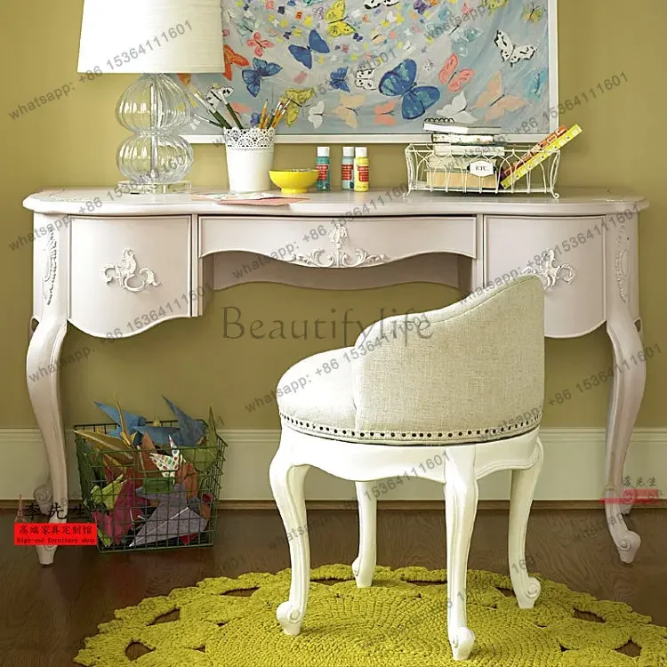 yj57 Письменный стол из цельного дерева в американском стиле, старый комод во французском стиле ретро
yj57 Письменный стол из цельного дерева в американском стиле, старый комод во французском стиле ретро