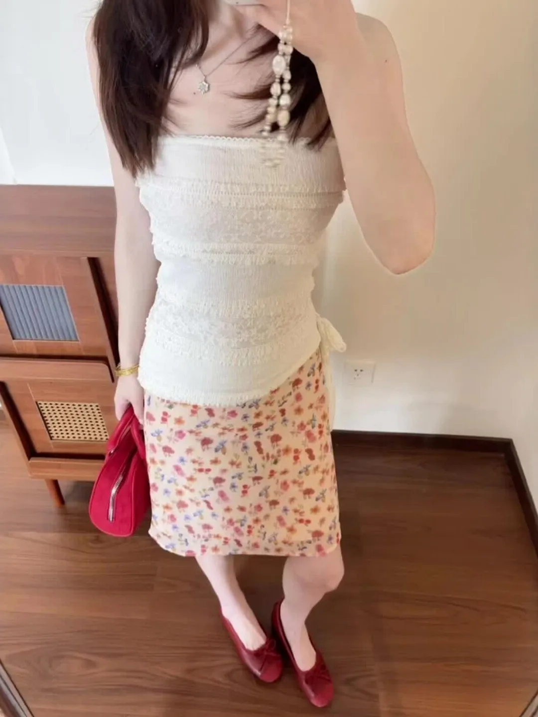 Summer Beautiful Floral Print Half-Skirt Set Gentle Style Unique Stylish Top And Skirt Combo Comfortable Breathable Women's F...
Summer Beautiful Floral Print Half-Skirt Set Gentle Style Unique Stylish Top And Skirt Combo Comfortable Breathable Women's F...