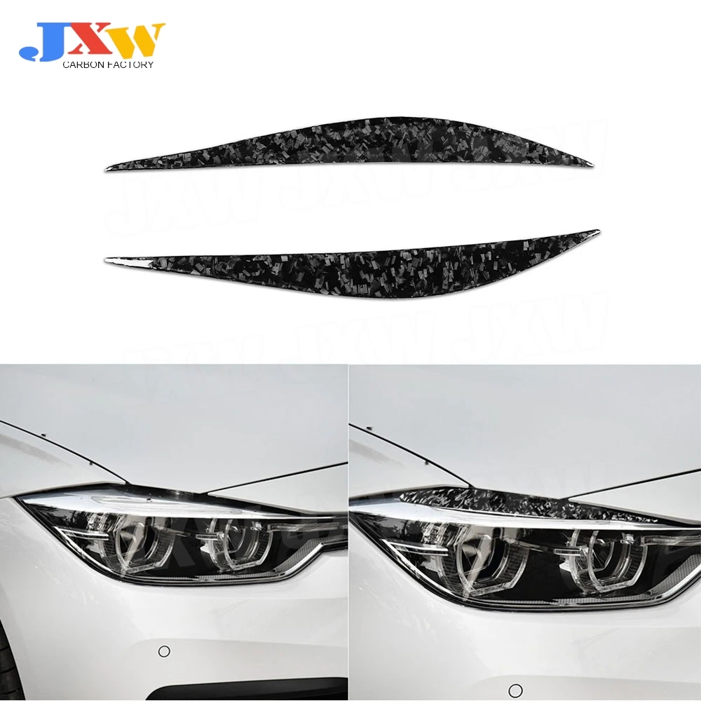 Carbon Fiber Fiber Front Lamp Eyebrow Headlight Covers for BMW 3 Series F30 2012-2018 Front Headlight Covers Car Styling
Carbon Fiber Fiber Front Lamp Eyebrow Headlight Covers for BMW 3 Series F30 2012-2018 Front Headlight Covers Car Styling
