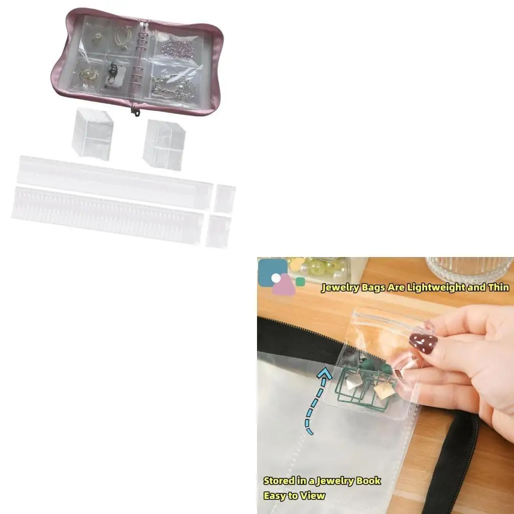 X4ya Transparent Jewelry Book Book for Traveling Album с несколькими карманами
X4ya Transparent Jewelry Book Book for Traveling Album с несколькими карманами