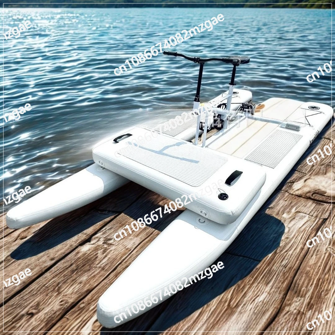 Inflatable water bike, light and portable, lake and river parent-child entertainment, pedal boat
Inflatable water bike, light and portable, lake and river parent-child entertainment, pedal boat