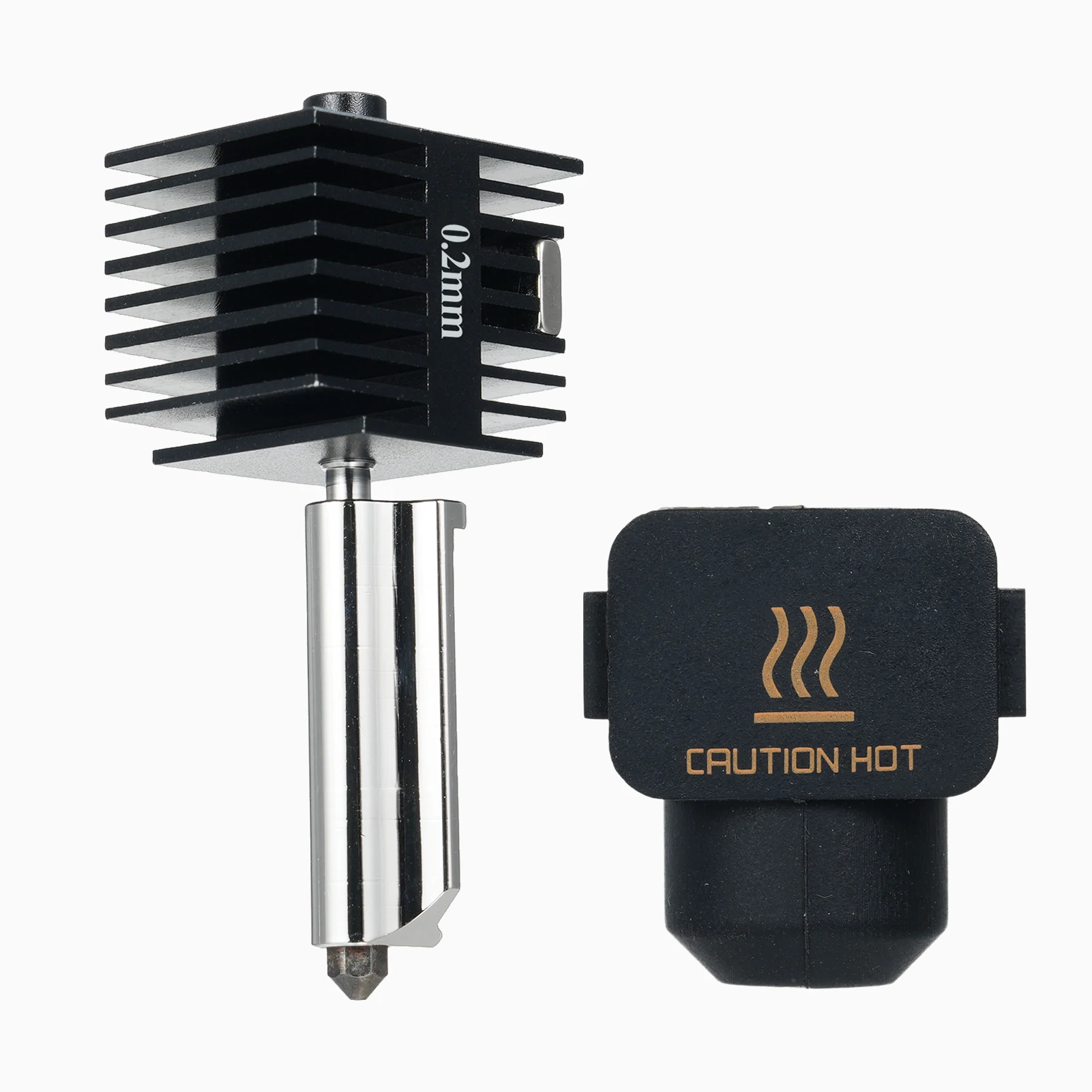 Hot End Kit Extruder Replacement 0.6mm Hardened Steel Nozzle with Silicone Sock for 3D Printer
Hot End Kit Extruder Replacement 0.6mm Hardened Steel Nozzle with Silicone Sock for 3D Printer