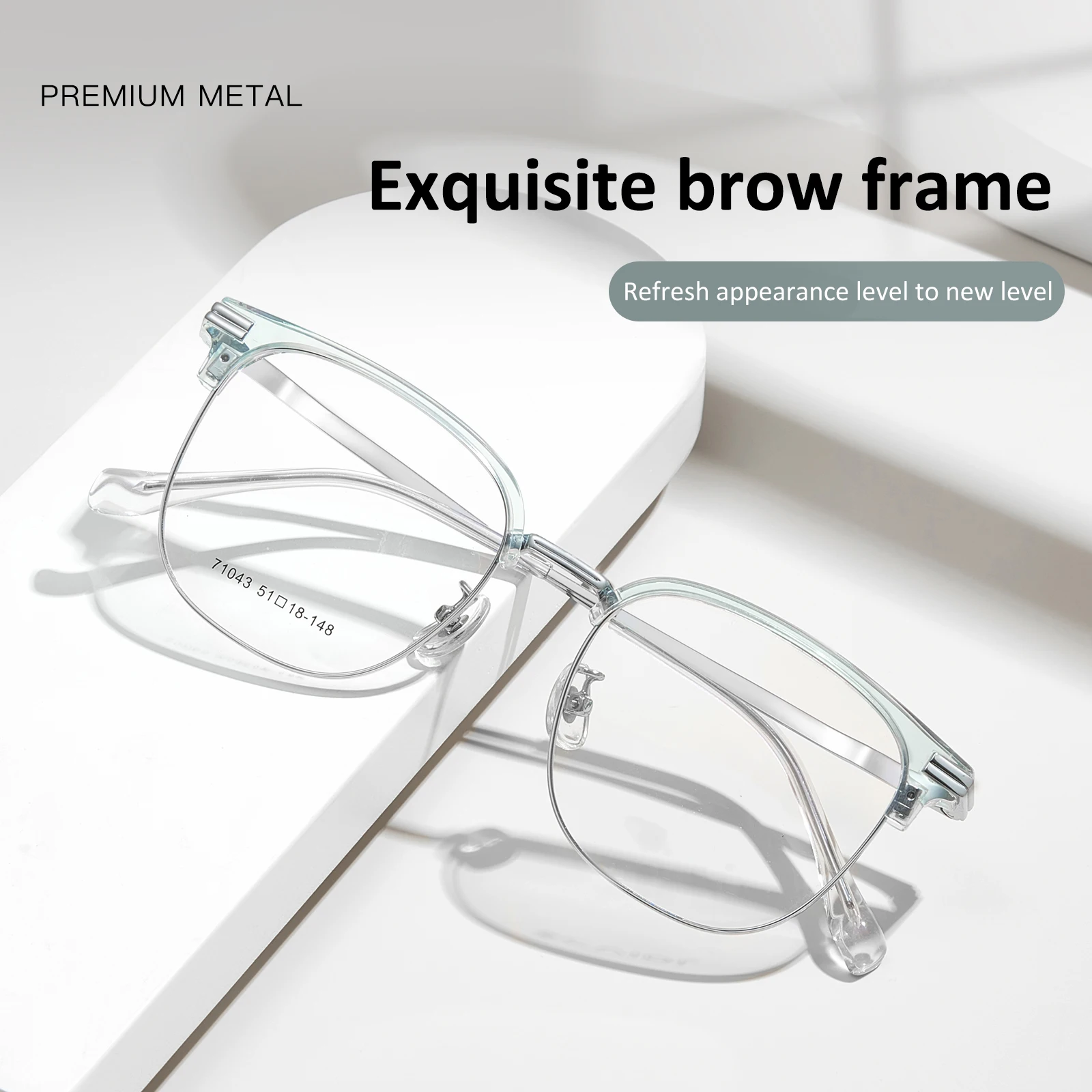 GENEVIEVE Simple New Fashion Design Men's Anti-blue Light Glasses Women's Reading Glasses Customizable Prescription Photochromic
GENEVIEVE Simple New Fashion Design Men's Anti-blue Light Glasses Women's Reading Glasses Customizable Prescription Photochromic