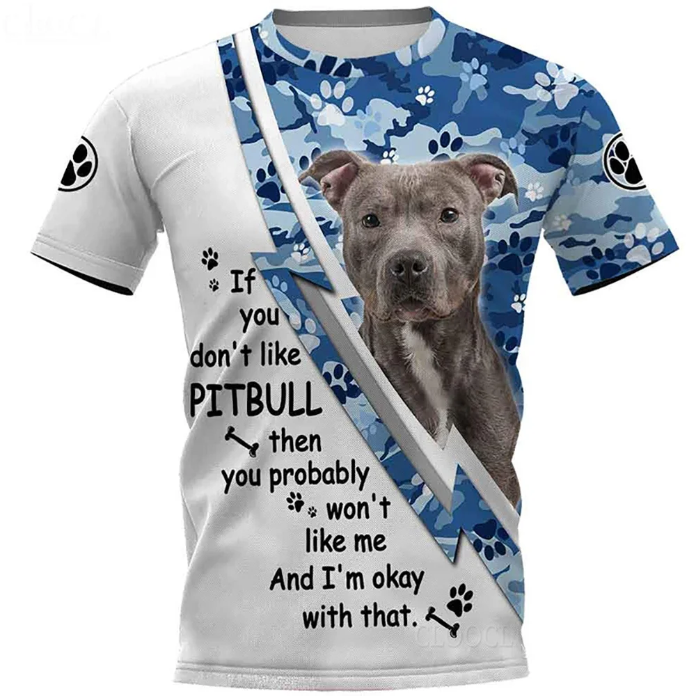 HX Newest Summer Fashion Popular Stafford Bull Terrier Men Women T Shirt 3D Print Harajuku Streetwear Couple Tops
HX Newest Summer Fashion Popular Stafford Bull Terrier Men Women T Shirt 3D Print Harajuku Streetwear Couple Tops