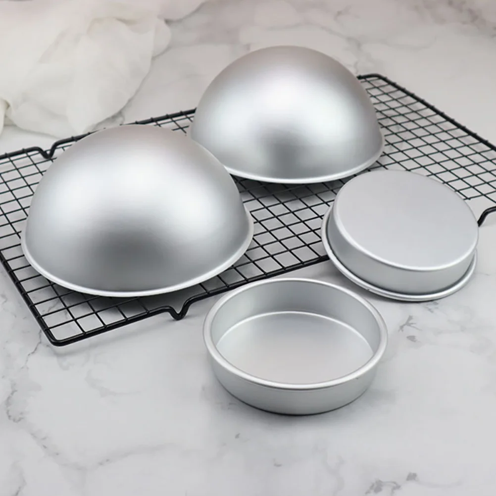 Hemispherical Mold Aluminum Baking Soap Ball Making Sphere Cake Mould Half Round Shape Bath Semicircle Aluminium Alloy Pan
Hemispherical Mold Aluminum Baking Soap Ball Making Sphere Cake Mould Half Round Shape Bath Semicircle Aluminium Alloy Pan