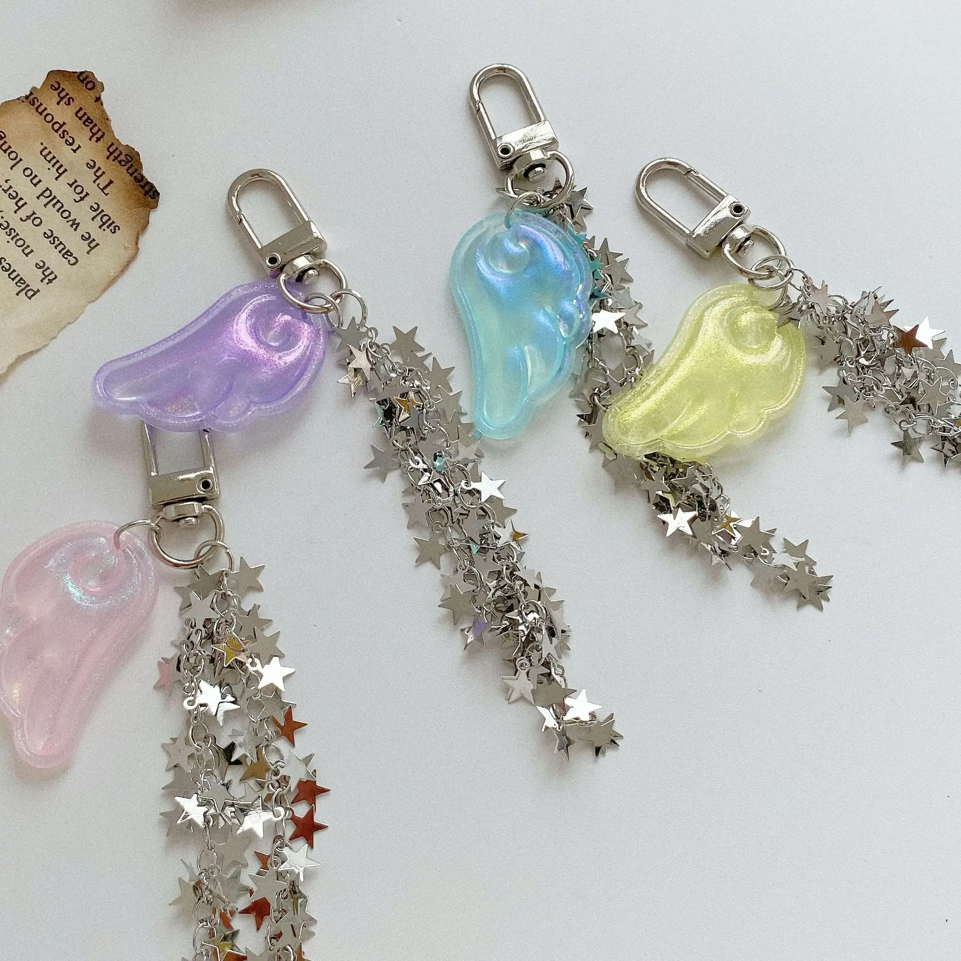 Korean Wings Star Chain Y2K Rabbit Keychain Bag Pendant Fashion Jewelry Charms Jewelry & Accessories
Korean Wings Star Chain Y2K Rabbit Keychain Bag Pendant Fashion Jewelry Charms Jewelry & Accessories