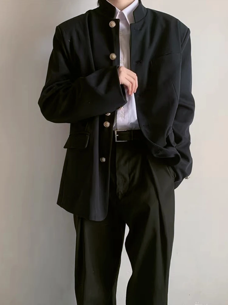 Hot Blooded High School Uniform Coat Set Student Zhongshan Suit Outerwear Casual Western Style Fashion Urban Youth Polyester ...
Hot Blooded High School Uniform Coat Set Student Zhongshan Suit Outerwear Casual Western Style Fashion Urban Youth Polyester ...