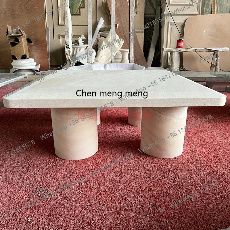 Wabi Sabi style coffee table retro style living room B & B model room coffee table
Wabi Sabi style coffee table retro style living room B & B model room coffee table