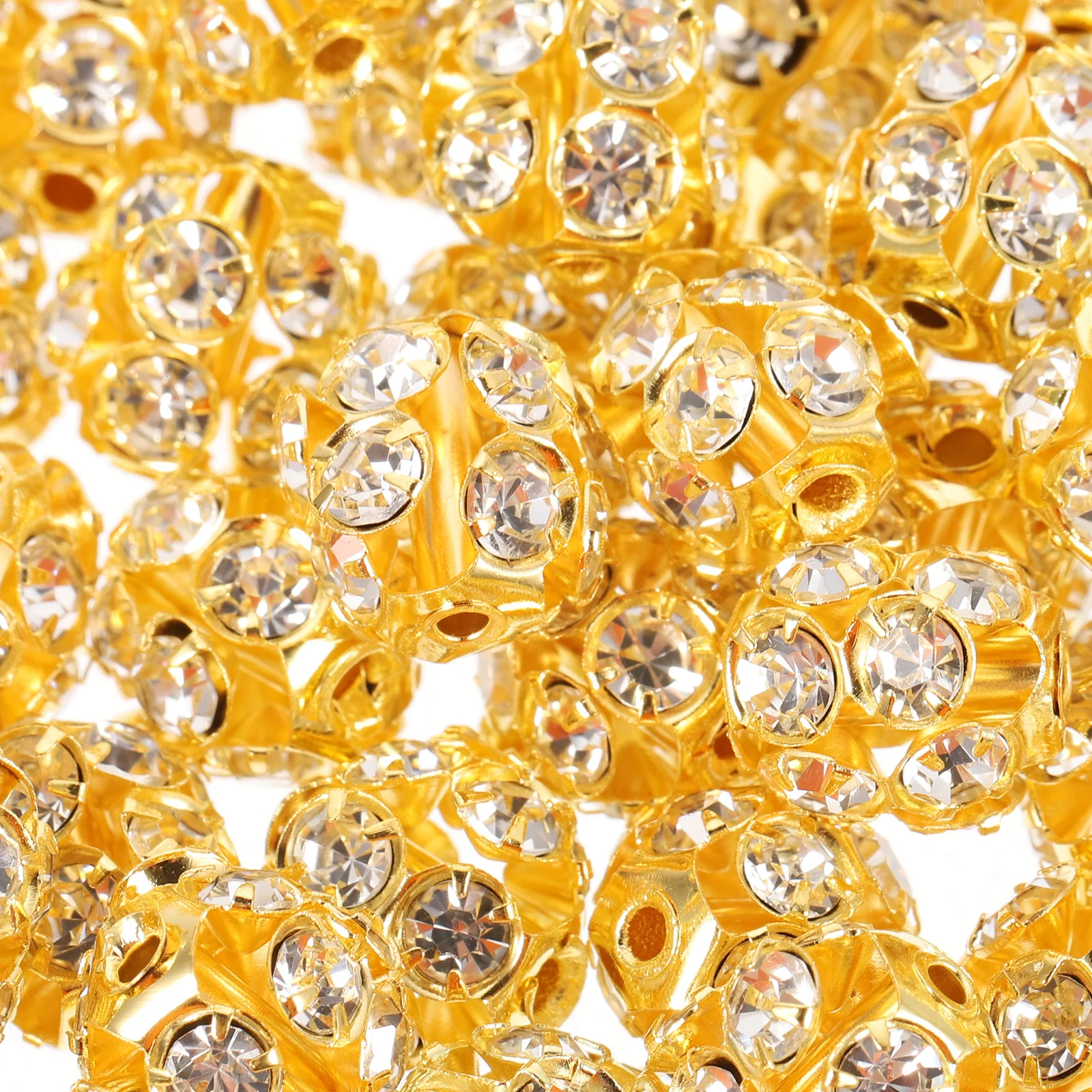 90 Pcs Beaded Bracelet Beads Spacer Rhinestone Copper Large Hole Jewellery Making
90 Pcs Beaded Bracelet Beads Spacer Rhinestone Copper Large Hole Jewellery Making