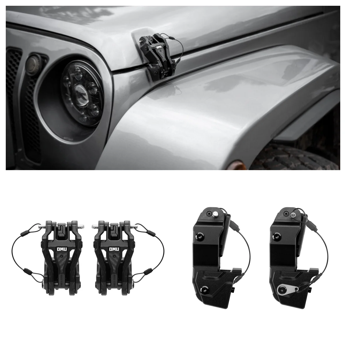 SXMA OMU005 Car Accessories for Jeep Wrangler JK Hood Catch Set Aluminum Hood Latch Lock Catch Buckle Set
SXMA OMU005 Car Accessories for Jeep Wrangler JK Hood Catch Set Aluminum Hood Latch Lock Catch Buckle Set