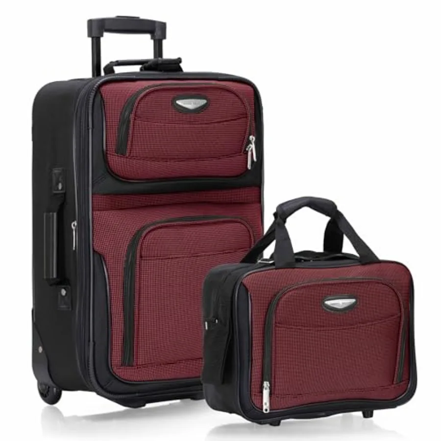 Amsterdam Softside Expandable Luggage with Rolling Wheels
Amsterdam Softside Expandable Luggage with Rolling Wheels