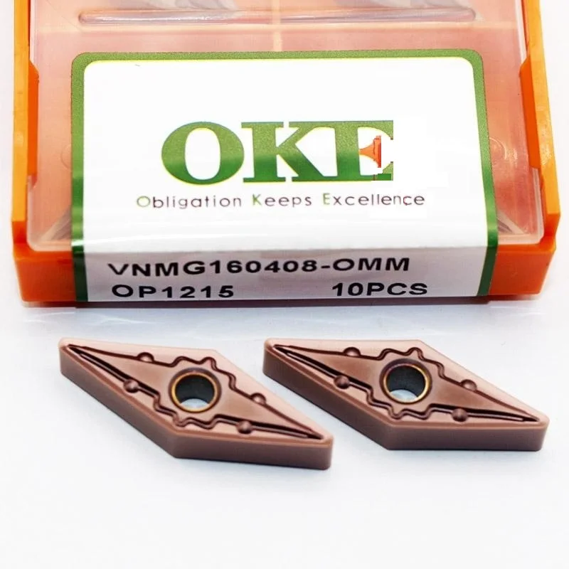100% Original OKE VNMG 160404 160408 160412 OMM MF MSF OP1215 OP1315 Turning Insert CNC Lathe tool Cutting Balde Carbide Inserts
100% Original OKE VNMG 160404 160408 160412 OMM MF MSF OP1215 OP1315 Turning Insert CNC Lathe tool Cutting Balde Carbide Inserts