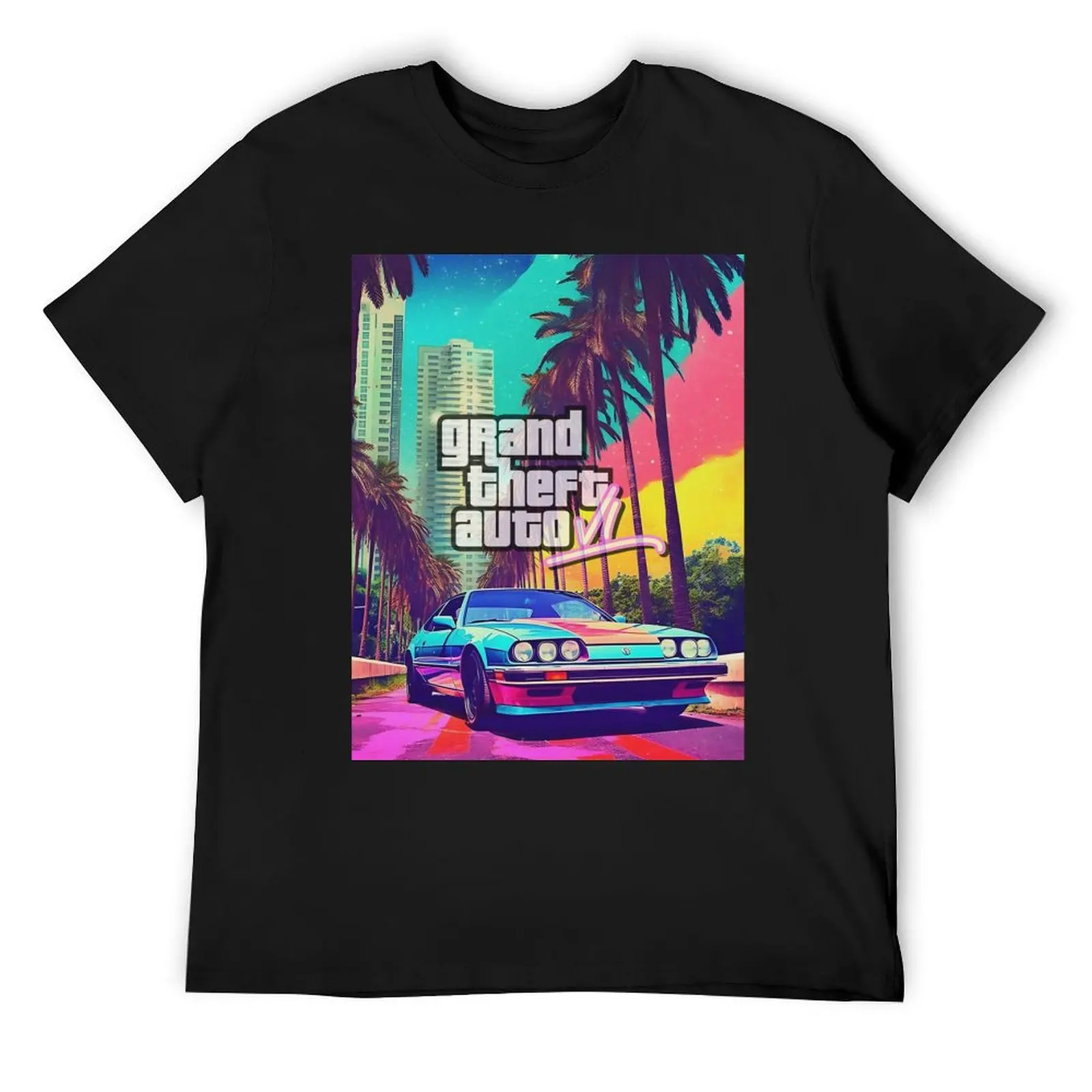 Vintage GTA 6 Vice City Fanart T-Shirt graphic shirts essential t shirt shirts men
Vintage GTA 6 Vice City Fanart T-Shirt graphic shirts essential t shirt shirts men