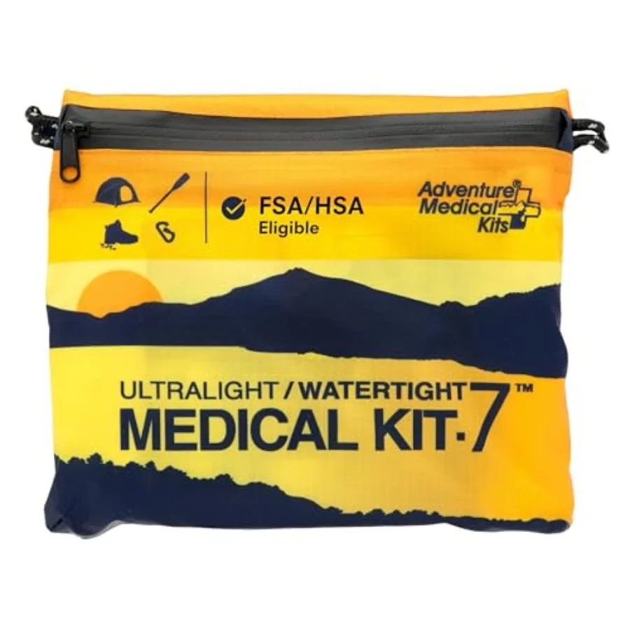 Adventure Medical Kit Ultralight/Watertight Medical Kit.7 - Up to 3 People, Up to 3 Days - Includes Bandages, Blister entials a
Adventure Medical Kit Ultralight/Watertight Medical Kit.7 - Up to 3 People, Up to 3 Days - Includes Bandages, Blister entials a