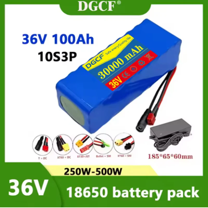 Литий-ионный аккумулятор 36В, разъем 10S3P 30Ач DC+T, подходит для электровелосипедов и скутеров, оснащен BMS + зарядным устройством.
Литий-ионный аккумулятор 36В, разъем 10S3P 30Ач DC+T, подходит для электровелосипедов и скутеров, оснащен BMS + зарядным устройством.