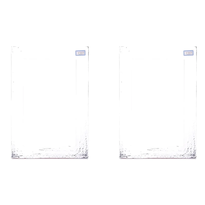 Tools 2Pcs A4 Screen Printing Aluminum Frame Stretched 120T Silk Screen Polyester Screen for Printed Circuit Board
Tools 2Pcs A4 Screen Printing Aluminum Frame Stretched 120T Silk Screen Polyester Screen for Printed Circuit Board