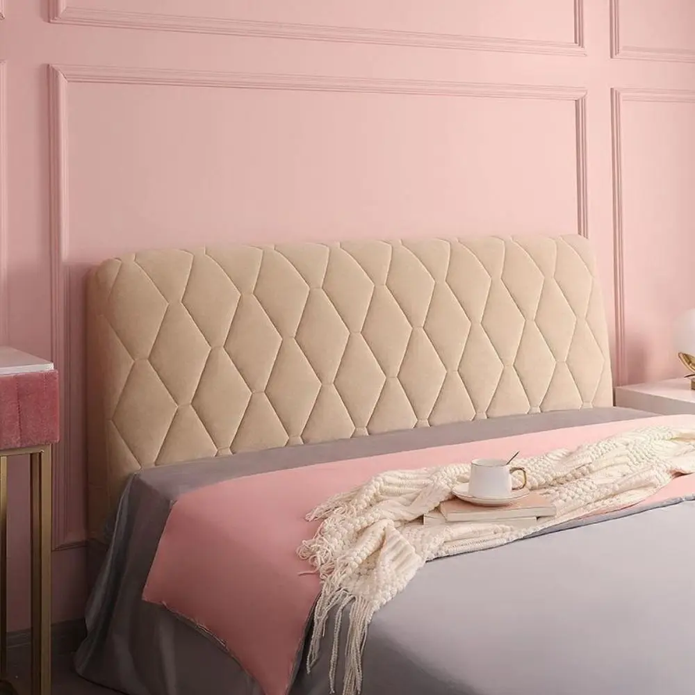 Velvet Quilted Bed Head Cover Thickened Resilient All-inclusive Headboard Cover Dustproof Solid Color Bed Headboard Cover
Velvet Quilted Bed Head Cover Thickened Resilient All-inclusive Headboard Cover Dustproof Solid Color Bed Headboard Cover