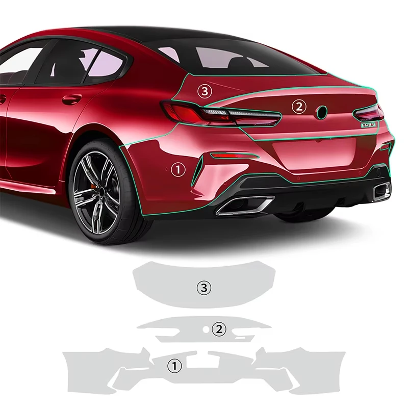 8.5Mil Pre-cut PPF Kit For BMW 8 Series M850i 2019-2024 TPU Clear Paint Protection Film Scratch-Resistant Exterior Accessories
8.5Mil Pre-cut PPF Kit For BMW 8 Series M850i 2019-2024 TPU Clear Paint Protection Film Scratch-Resistant Exterior Accessories
