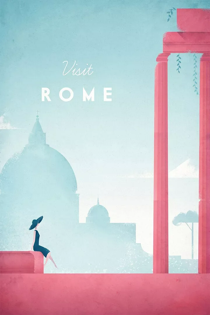 Visit Rome Travel Minimal Travel Vintage Print Art Canvas Poster for Living Room Decoration Home Wall Decor Picture
Visit Rome Travel Minimal Travel Vintage Print Art Canvas Poster for Living Room Decoration Home Wall Decor Picture