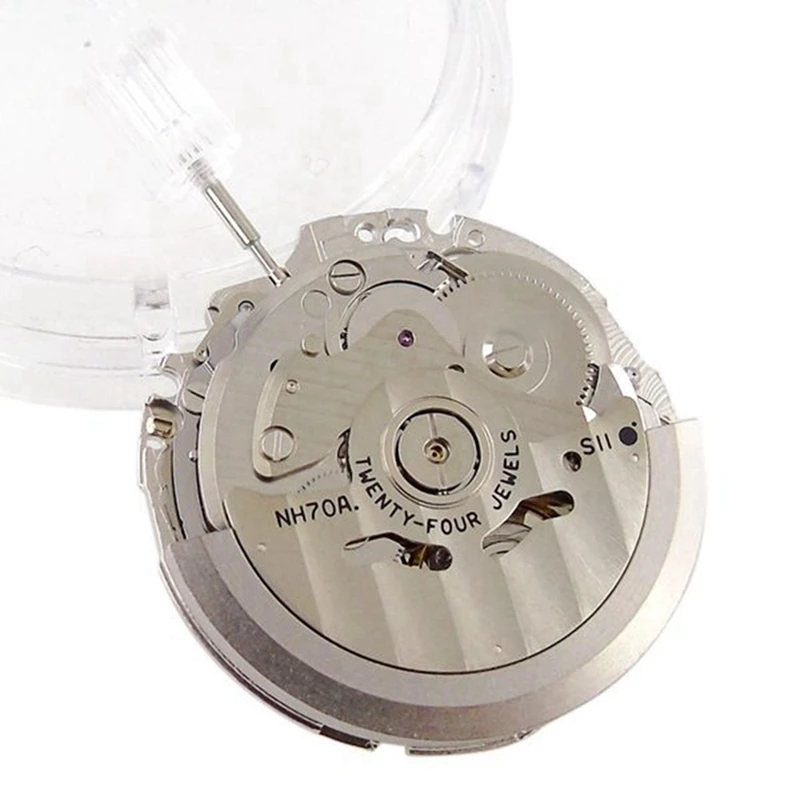 NH70 NH70A 21600 BPH 24 Драгоценности перфорированный механический механизм Высокая точность Роскошные автоматические часы аксессуары
NH70 NH70A 21600 BPH 24 Драгоценности перфорированный механический механизм Высокая точность Роскошные автоматические часы аксессуары